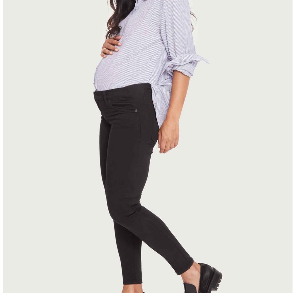 Hatch Clothing Black Maternity Skinny Under the Belly Jeans - 31